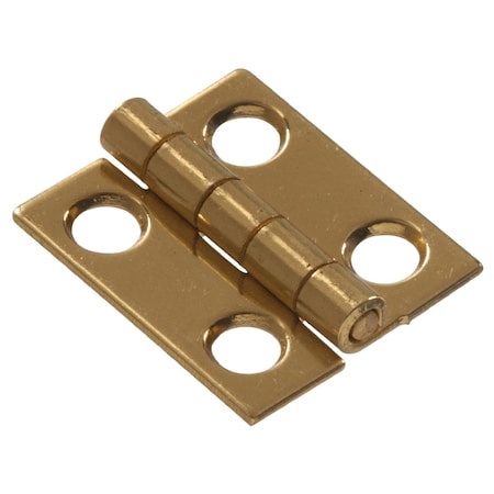Ornatus Outdoors Carded, Narrow Hinge, Solid Brite Brass, 1.5 in. OR1639641